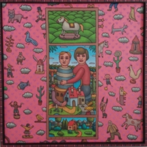 2025_Bayard_La belle saison 70x70cm huile toile